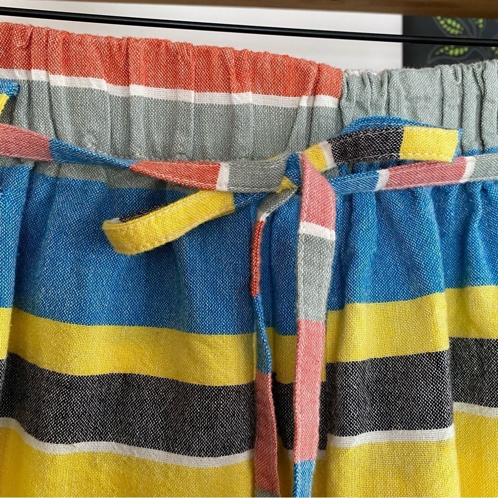 Proud Mary Colorful Stripe Wide Leg Playa Pant Medium - Picture 9 of 16